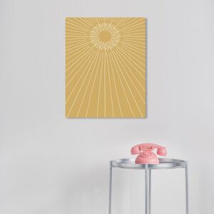 Wynwood Studio Canvas Astronomy and Space Star shines on Plain Ochre Gold Brown Modern & Contemporary Wall Art Canvas Print Brown 16 x 20 Wynwood Studio Canvas Astronomy and Space Star shines on Plain Ochre Gold Brown Modern & Contemporary Wall Art Canvas Print Brown 16 x 20