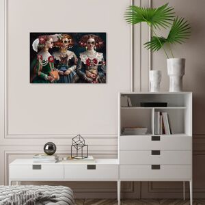 Wynwood Studio Canvas Fashion and Glam Three Glamorous Sisters Green and Dark Green Glam Wall Art Canvas Print Green 16 x 24 Wynwood Studio Canvas Fashion and Glam Three Glamorous Sisters Green and Dark Green Glam Wall Art Canvas Print Green 16 x 24