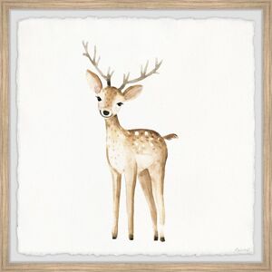 HomeStock Baby Deer Antlers Framed Wall Art, Elegant Home Touch - Sophisticated Artwork for Refined Décor Multi 33 x 33 HomeStock Baby Deer Antlers Framed Wall Art, Elegant Home Touch - Sophisticated Artwork for Refined Décor Multi 33 x 33