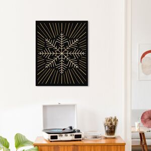 Wynwood Studio Canvas Holiday and Seasonal Snowflake Star Holiday Night Black Glam Wall Art Canvas Print Black 20 x 24 Wynwood Studio Canvas Holiday and Seasonal Snowflake Star Holiday Night Black Glam Wall Art Canvas Print Black 20 x 24