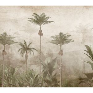 Veer Decor Vintage Misty Forest Jungle Wall Mural Grey 110.0 In. L X 104.0 In. W X 0.02 In. D Veer Decor Vintage Misty Forest Jungle Wall Mural Grey 110.0 In. L X 104.0 In. W X 0.02 In. D