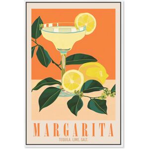 Classy Margarita Poster Canvas Boho Colorful Wall Art by Art Remedy Orange 24 Classy Margarita Poster Canvas Boho Colorful Wall Art by Art Remedy Orange 24