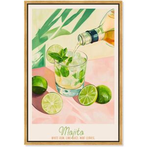 Mojito Recipe Poster Canvas by Art Remedy Green 10 Mojito Recipe Poster Canvas by Art Remedy Green 10