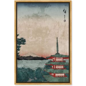 Mount Fuji Poster Canvas Retro Japanese Art Prints by Art Remedy Blue 10 Mount Fuji Poster Canvas Retro Japanese Art Prints by Art Remedy Blue 10