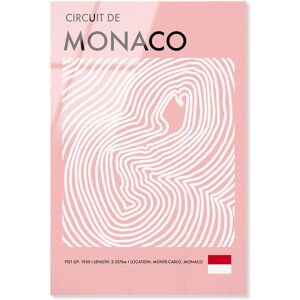Notori Art Monaco Circuit Formula 1 Posters Acrylic Print by Notoriart Pink 36 Notori Art Monaco Circuit Formula 1 Posters Acrylic Print by Notoriart Pink 36