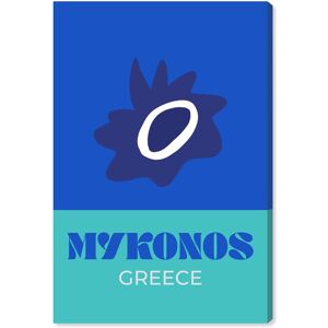 Wynwood Studio Canvas Nautical and Coastal Travel to Mykonos Blue Modern & Contemporary Wall Art Canvas Print Blue 36 x 24 Wynwood Studio Canvas Nautical and Coastal Travel to Mykonos Blue Modern & Contemporary Wall Art Canvas Print Blue 36 x 24