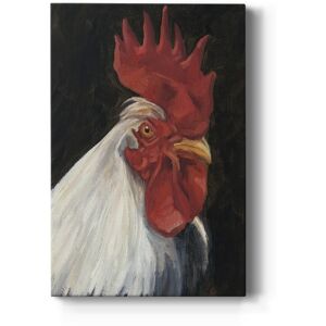 Wexford Home Rooster Portrait I Premium Gallery Wrapped Canvas - Ready to Hang Multi 12X18 Wexford Home Rooster Portrait I Premium Gallery Wrapped Canvas - Ready to Hang Multi 12X18