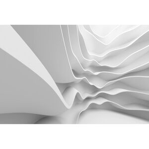 Dimex Futuristic Wave Wall Mural - 98.4in x 147.6in x 0.025in Off-White 98.4in x 147.6in x 0.025in Dimex Futuristic Wave Wall Mural - 98.4in x 147.6in x 0.025in Off-White 98.4in x 147.6in x 0.025in