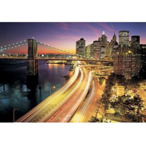 Komar NYC Lights Wall Mural Multi-Color Oversized Komar NYC Lights Wall Mural Multi-Color Oversized