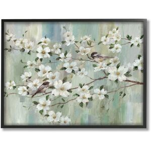 Stupell Delicate Cherry Blossom Flowers Perched Birds Classic Painting Framed Wall Art, Design by Nan Multi 30 x 24 Stupell Delicate Cherry Blossom Flowers Perched Birds Classic Painting Framed Wall Art, Design by Nan Multi 30 x 24