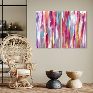 Wynwood Studio Abstract Crush and Love Diptych Pink and Tiffany Blue Modern & Contemporary Wall Art Canvas Print Pink 36 x 30 Wynwood Studio Abstract Crush and Love Diptych Pink and Tiffany Blue Modern & Contemporary Wall Art Canvas Print Pink 36 x 30