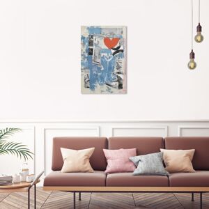 Wynwood Studio Canvas Abstract Love on the fly Blue Modern & Contemporary Wall Art Canvas Print Blue 20 x 30 Wynwood Studio Canvas Abstract Love on the fly Blue Modern & Contemporary Wall Art Canvas Print Blue 20 x 30