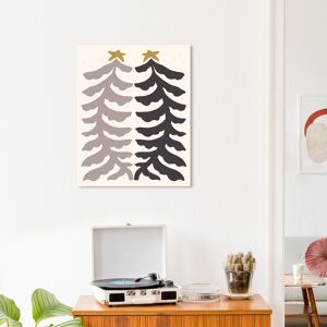 Wynwood Studio Canvas Holiday and Seasonal Ferns as Pines Gray Modern & Contemporary Wall Art Canvas Print Grey 20 x 24 Wynwood Studio Canvas Holiday and Seasonal Ferns as Pines Gray Modern & Contemporary Wall Art Canvas Print Grey 20 x 24