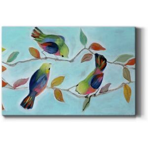 Wexford Home Bitty Birds I Premium Gallery Wrapped Canvas - Ready to Hang 12X18 Wexford Home Bitty Birds I Premium Gallery Wrapped Canvas - Ready to Hang 12X18