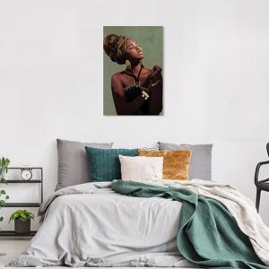 Wynwood Studio Prints People and Portraits Portrait of Strength Brown and Traditional Wall Art Canvas Print Brown 36 x 24 Wynwood Studio Prints People and Portraits Portrait of Strength Brown and Traditional Wall Art Canvas Print Brown 36 x 24