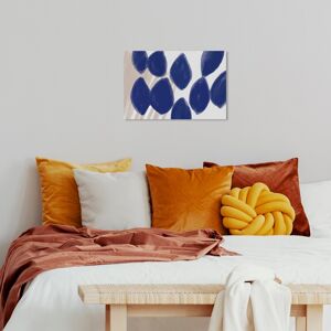 Wynwood Studio Canvas Abstract Blue Treasured Leaves Blue and Dark Blue Modern & Contemporary Wall Art Canvas Print Blue 16 x 24 Wynwood Studio Canvas Abstract Blue Treasured Leaves Blue and Dark Blue Modern & Contemporary Wall Art Canvas Print Blue 16 x 24