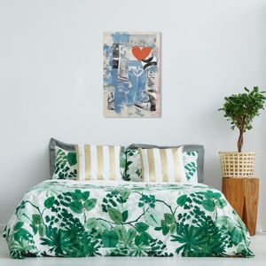 Wynwood Studio Canvas Abstract Love on the fly Blue Modern & Contemporary Wall Art Canvas Print Blue 24 x 36 Wynwood Studio Canvas Abstract Love on the fly Blue Modern & Contemporary Wall Art Canvas Print Blue 24 x 36