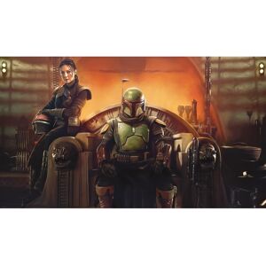 The Book Of Boba Fett Peel and Stick Wall Mural by RoomMates Multi Large The Book Of Boba Fett Peel and Stick Wall Mural by RoomMates Multi Large