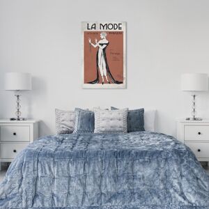 Wynwood Studio Fashion and Glam La Mode Poster Brown and French Country Wall Art Canvas Print Brown 36 x 24 Wynwood Studio Fashion and Glam La Mode Poster Brown and French Country Wall Art Canvas Print Brown 36 x 24