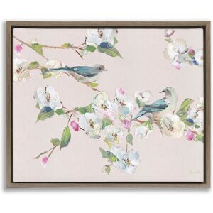 Stupell Soft Spring Blossoms & Birds Framed Floater Canvas Wall Art Design By Sally Swatland Pink 21 x 17 Stupell Soft Spring Blossoms & Birds Framed Floater Canvas Wall Art Design By Sally Swatland Pink 21 x 17