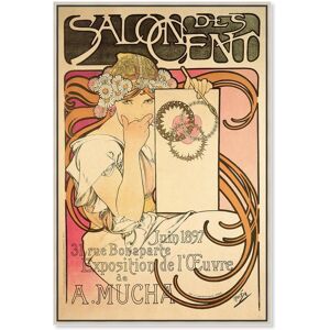 Poster Salon des Cents Canvas Nouveau Art Prints by Art Remedy Red 24 Poster Salon des Cents Canvas Nouveau Art Prints by Art Remedy Red 24