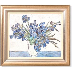 American Art Decor Ornate Framed Roses Canvas Print by Vincent van Gogh 15.25 Multi Blue Irises - 24 American Art Decor Ornate Framed Roses Canvas Print by Vincent van Gogh 15.25 Multi Blue Irises - 24