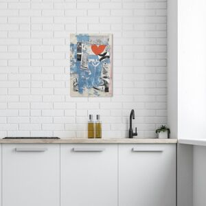 Wynwood Studio Canvas Abstract Love on the fly Blue Modern & Contemporary Wall Art Canvas Print Blue 16 x 24 Wynwood Studio Canvas Abstract Love on the fly Blue Modern & Contemporary Wall Art Canvas Print Blue 16 x 24