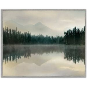 Stupell Foggy Lake Forest Landscape Soft Nature Water Reflection Framed Wall Art Grey 30 x 24 Stupell Foggy Lake Forest Landscape Soft Nature Water Reflection Framed Wall Art Grey 30 x 24