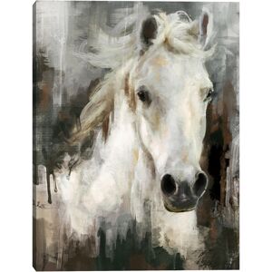 Masterpiece Art Gallery Casper by Studio Arts Canvas Art Print - White 30 x 40 Masterpiece Art Gallery Casper by Studio Arts Canvas Art Print - White 30 x 40