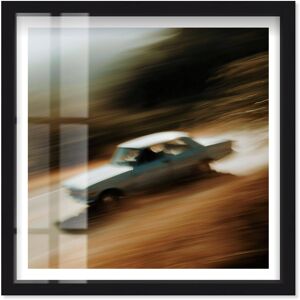 Motion Blur Classic II Cars Art Shadowbox Print by Notoriart Blue 16 Motion Blur Classic II Cars Art Shadowbox Print by Notoriart Blue 16