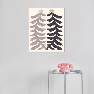 Wynwood Studio Canvas Holiday and Seasonal Ferns as Pines with Glitter Gray Glam Wall Art Canvas Print Grey 16 x 20 Wynwood Studio Canvas Holiday and Seasonal Ferns as Pines with Glitter Gray Glam Wall Art Canvas Print Grey 16 x 20