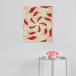 Wynwood Studio Canvas Holiday and Seasonal Christmas Candy Swirl Gold Glam Wall Art Canvas Print Gold 16 x 20 Wynwood Studio Canvas Holiday and Seasonal Christmas Candy Swirl Gold Glam Wall Art Canvas Print Gold 16 x 20