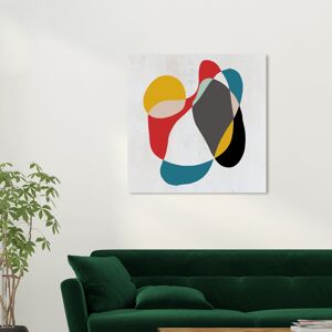 Wynwood Studio Canvas Abstract Geo Shapes II Red and Scarlet Modern & Contemporary Wall Art Canvas Print Red 30 x 30 Wynwood Studio Canvas Abstract Geo Shapes II Red and Scarlet Modern & Contemporary Wall Art Canvas Print Red 30 x 30