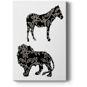 Wexford Home Ornamental Safari Animals I Premium Gallery Wrapped Canvas - Ready to Hang Multi 40X60 Wexford Home Ornamental Safari Animals I Premium Gallery Wrapped Canvas - Ready to Hang Multi 40X60