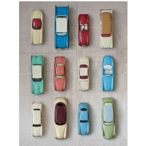 Trademark Fine Art Symposium Design 'Toy Cars' Canvas Art Grey 14 x 19 Trademark Fine Art Symposium Design 'Toy Cars' Canvas Art Grey 14 x 19