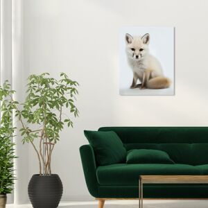 Wynwood Studio Canvas Animals Baby Animal Artic Fox White and Cream White Modern & Contemporary Wall Art Canvas Print 24 x 20 Wynwood Studio Canvas Animals Baby Animal Artic Fox White and Cream White Modern & Contemporary Wall Art Canvas Print 24 x 20