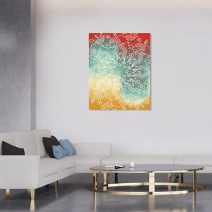 Wynwood Studio Canvas Abstract Floral Peace Atmosphere Blue Modern & Contemporary Wall Art Canvas Print Blue 30 x 36 Wynwood Studio Canvas Abstract Floral Peace Atmosphere Blue Modern & Contemporary Wall Art Canvas Print Blue 30 x 36
