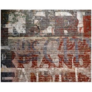 Wall Rogues Warehouse Brick Wall Mural Grey Oversized Wall Rogues Warehouse Brick Wall Mural Grey Oversized