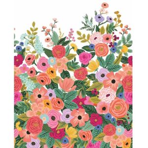 Rifle Paper Co.Garden Party Bright Pink Wall Mural Multi-Color 134.4 In. L X 33.25 In. W X 0.03 In. D Rifle Paper Co.Garden Party Bright Pink Wall Mural Multi-Color 134.4 In. L X 33.25 In. W X 0.03 In. D