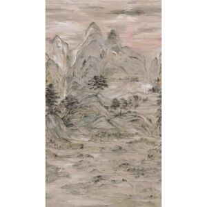 Ronald Redding Misty Mountain Taupe Wall Mural Beige 134.4 In. L X 25.25 In. W X 0.03 In. D Ronald Redding Misty Mountain Taupe Wall Mural Beige 134.4 In. L X 25.25 In. W X 0.03 In. D