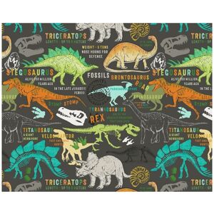 Wall Rogues Dinosaurs Wall Mural Brown Oversized Wall Rogues Dinosaurs Wall Mural Brown Oversized