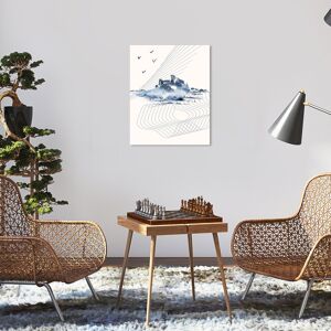 Wynwood Studio Canvas Abstract Direction of the Rain Blue Modern & Contemporary Wall Art Canvas Print Blue 16 x 20 Wynwood Studio Canvas Abstract Direction of the Rain Blue Modern & Contemporary Wall Art Canvas Print Blue 16 x 20