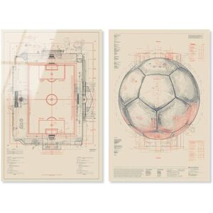 Sport Prints Decor Set Acrylic Print by Art Remedy Black 10 Sport Prints Decor Set Acrylic Print by Art Remedy Black 10
