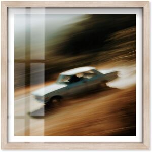 Motion Blur Classic II Cars Art Shadowbox Print by Notoriart Blue 12 Motion Blur Classic II Cars Art Shadowbox Print by Notoriart Blue 12