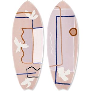 Notori Art Modern Boho Skimboard Acrylic Wall Art by Notoriart, 1 Piece, 13 Blue Birds Abstract Skimboard Set Notori Art Modern Boho Skimboard Acrylic Wall Art by Notoriart, 1 Piece, 13 Blue Birds Abstract Skimboard Set