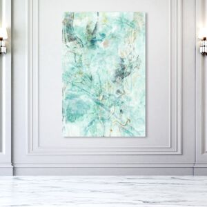 Wynwood Studio Canvas Abstract Salseo Aqua Blue and Teal Modern & Contemporary Wall Art Canvas Print Blue 54 x 36 Wynwood Studio Canvas Abstract Salseo Aqua Blue and Teal Modern & Contemporary Wall Art Canvas Print Blue 54 x 36