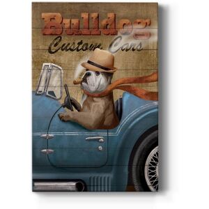 Wexford Home Bulldog Custom Cars Premium Gallery Wrapped Canvas - Ready to Hang 40X60 Wexford Home Bulldog Custom Cars Premium Gallery Wrapped Canvas - Ready to Hang 40X60