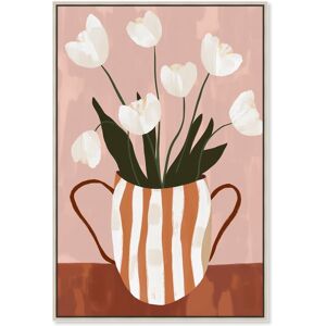 Bucket of Blossoms Canvas Retro Poster Art by Art Remedy Pink 24 Bucket of Blossoms Canvas Retro Poster Art by Art Remedy Pink 24