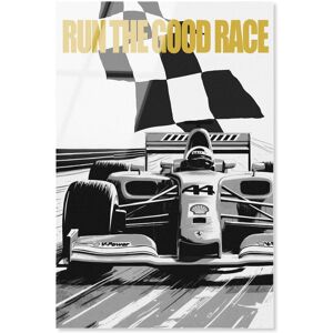 Notori Art Run the good race Formula 1 Posters Acrylic Print by Notoriart Black 16 Notori Art Run the good race Formula 1 Posters Acrylic Print by Notoriart Black 16