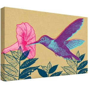 The Art Framing Co Vibrant Moment in Flight - Fine Art Giclee Print on Gallery Wrapped Canvas Multi 24 x 18 The Art Framing Co Vibrant Moment in Flight - Fine Art Giclee Print on Gallery Wrapped Canvas Multi 24 x 18